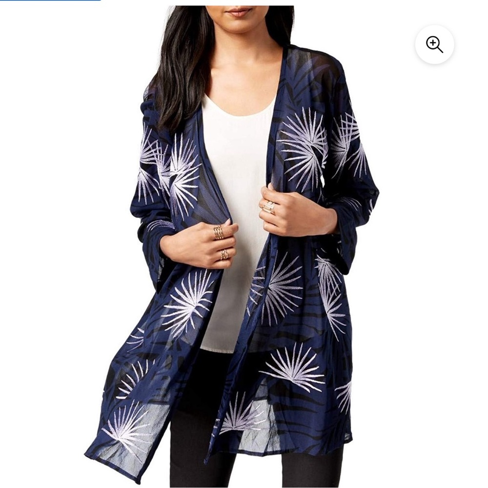 Alfani Embroidered Kimino